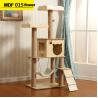 Buy cheap Soft Plush Detachable MDF Wooden Cat Tree from wholesalers