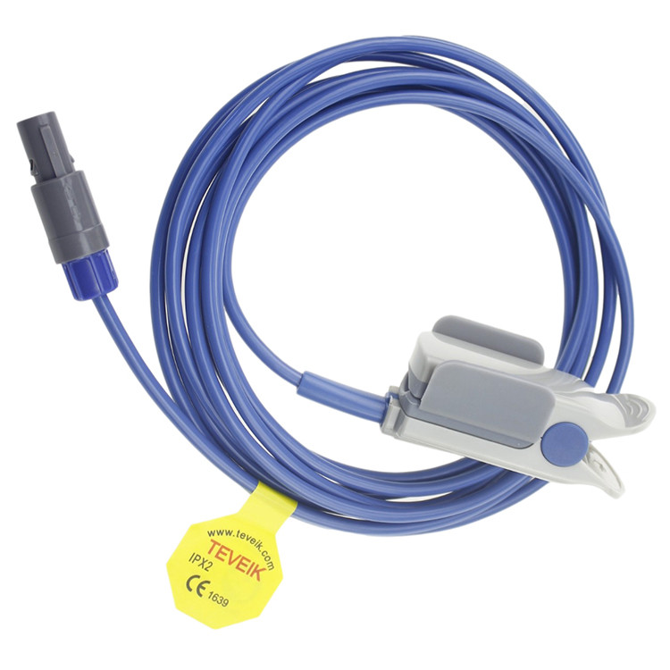 Compatible Biolight Patient Monitor Pulse Oximetry Sensor With Adult Soft Tip