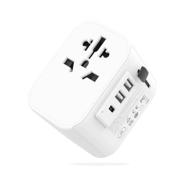 Buy cheap All In One Portable Universal Travel Adapter International Wall Charger AC Outlet Plugs from wholesalers