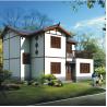 Buy cheap Holiday House Prefabricated Kit Homes Villa Long life time steel structure Light Steel Frame Home / Restaurant from wholesalers