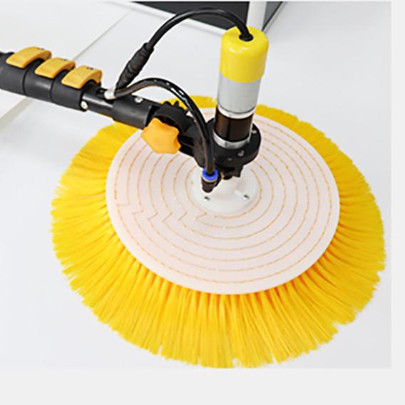 Buy cheap Telescopic Water Fed Pole Solar Panel Cleaning Brush Single Head from wholesalers