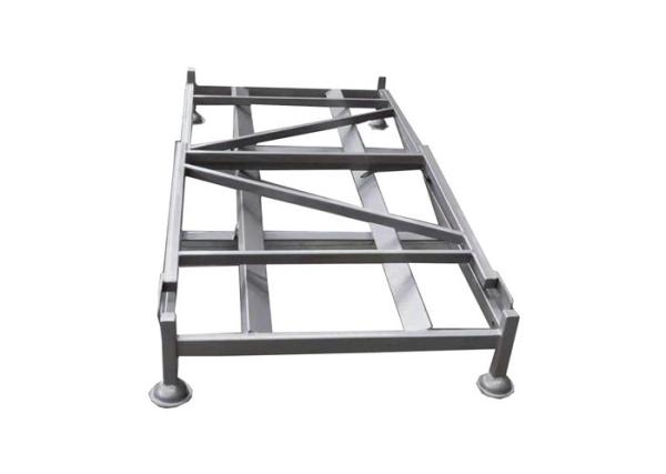Buy cheap High Capacity Frame Nestainer Storage Racks , Foldable Metal Storage Shelving from wholesalers