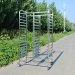 304 Custom Ss Tray Rack Trolley For Herbal Drying Metal Tray Trolley