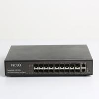 Buy cheap 16 10/100M SFP Ports 2 100/1000M RJ45 Uplink Port Fiber Optic Switch product