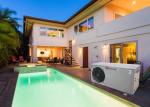 Meeting MD20D the most popular rohs portable mini air to water heat pump spa