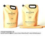Eco-Friendly Kraft Paper Spout Pouch Shampoo Refill Bag Liquid Packaging Pouches