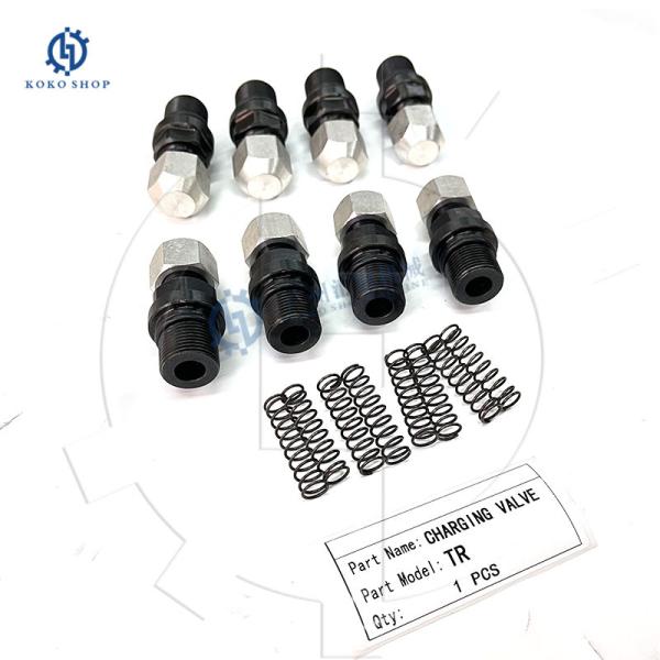 Buy cheap TR20 TR30 TR40 TR60 TR100 Hydraulic Breaker Gas Charging Valve For Teisaku Rock Hammer Spare Parts from wholesalers