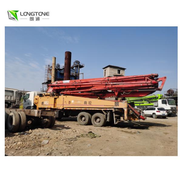 Buy cheap Putzmeister Truck Mounted Concrete Pump 52m 4 Axle from wholesalers