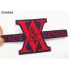 Buy cheap Letter Name Clothing Embroidery Patches Iron On Backing Twill Background from wholesalers