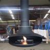 Buy cheap Fireplace Wood Burning Hanging Suspended Fireplace Roof Ceiling Fireplace Wood Burning Stove Indoor Decorative Wall from wholesalers