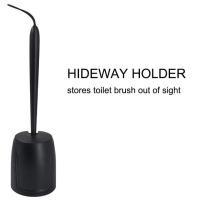 Buy cheap Eco Friendly 53*12.6cm Silicone Toilet Bowl Brush Round Flex Bathroom Magic product