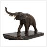 Buy cheap Character Ornaments Antique Bronze Elephant Statue For Home / Garden from wholesalers