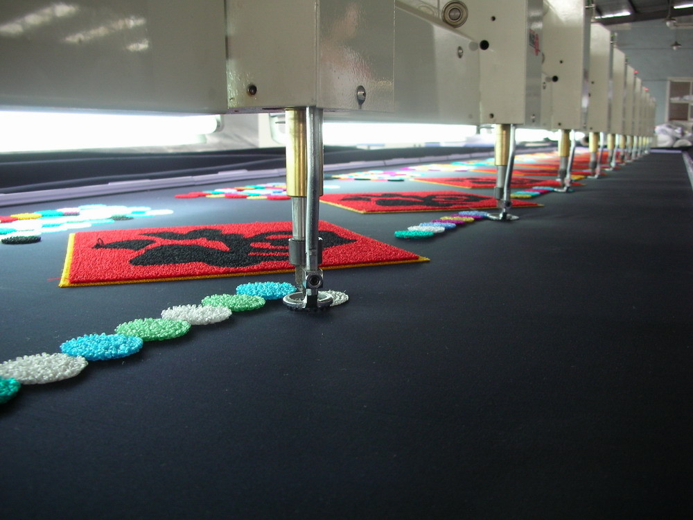 Cap / Hat / Chenille Embroidery Machine 15 Head With German Continental Belt