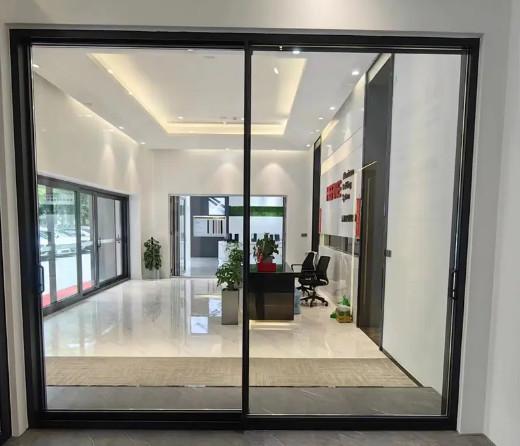 Patio Practical Aluminum Outside Soundproof Waterproof Tempered Glass Sliding
