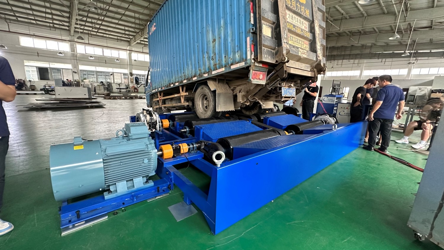 CTCDG-15 AutoThree Axis Six Roller Vehicle Chassis Dynamometer Horsepower Dynamometer