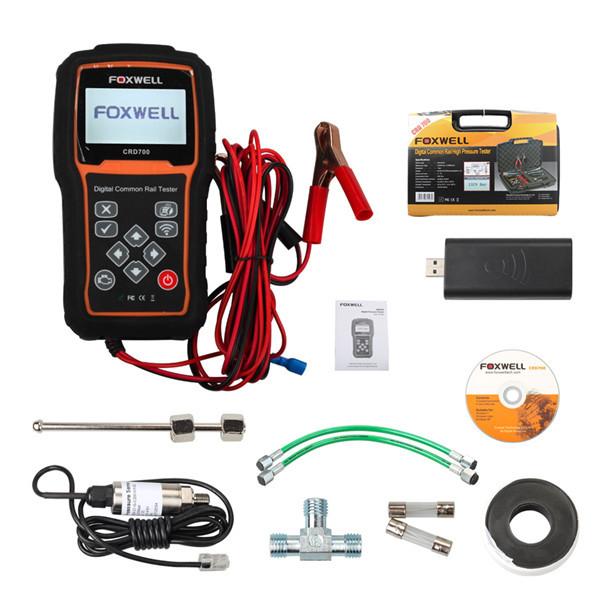 Quality Foxwell CRD700 Auto Diagnostic Equipment Digital Common Rail High Pressure Tester for sale