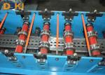 16 Stations 3mm Upright Rack Rolling Machine With Hydraulic Cutting