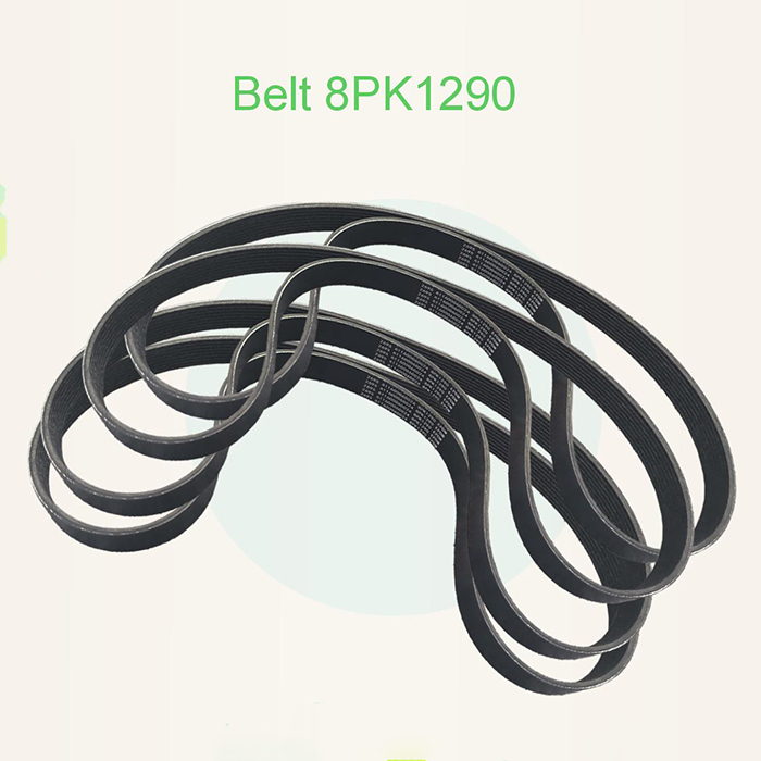 BLACK Excavator Belt for Weichai JAC WP9 WP10 WP12 WP9H WP10H SHANTUI SDLG XGMA Engine Spare Part 8PK1290 611600060024