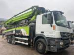 Used 2018 Mercedes-Benz Chassis 49m Concrete Pump Truck Semi-Dry Shotcrete Type