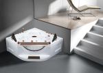 Portable Whirlpool Massage Bathtub 2 people Corner Installation