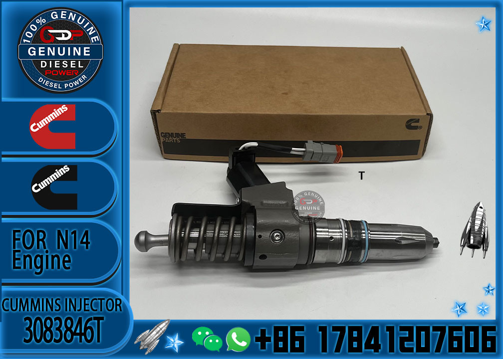 Reliable Fuel Injector Assembly 3083846T For Cummins Engine N14 Series Matching Diesel