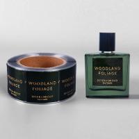 Buy cheap Embossed Texture Adhesive Sticker Label For Cosmetic And Perfume Packaging product