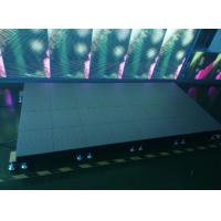 Buy cheap DMX Control LED Screen Floor Tiles Indoor / Outdoor High grade Aluminum Alloy product