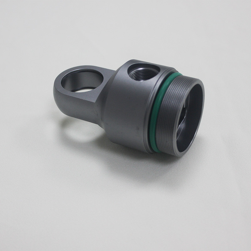 ODM Grey Aluminum CNC Machine Parts Mechanical Hand Practical