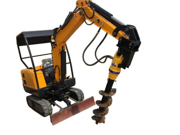 Buy cheap Hydraulic Crawler Excavator With Auger Farm Agriculture Digging Machine from wholesalers