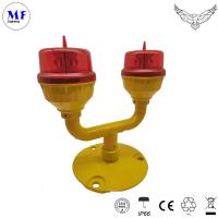 Buy cheap RED lights ISO9001 IP66 LED Low-intensity Double Aviation Obstruction Light for product