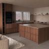 Buy cheap New Design Classic Style Modular Stainless Steel Kitchen Cabinet Set Free Standing Island Solid Wood Plywood Marble Glass Sink from wholesalers