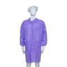 Buy cheap 5pcs/Bag Dustproof Disposable Lab Coats With Shirt / Korean / Knitted Collar Style from wholesalers