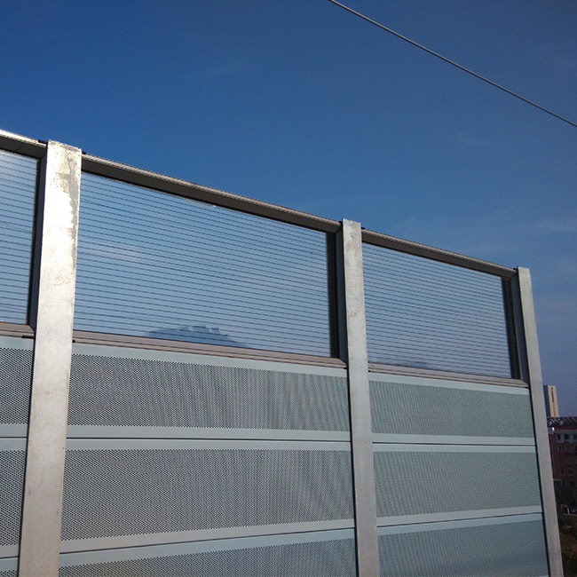 Municipal Engineering Transparent Noise Barrier 12mm Acrylic Sheet 1.2g/Cm3