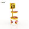 Buy cheap Yellow Metal Potato Chips Display Cases for Food Service Wholesale from wholesalers