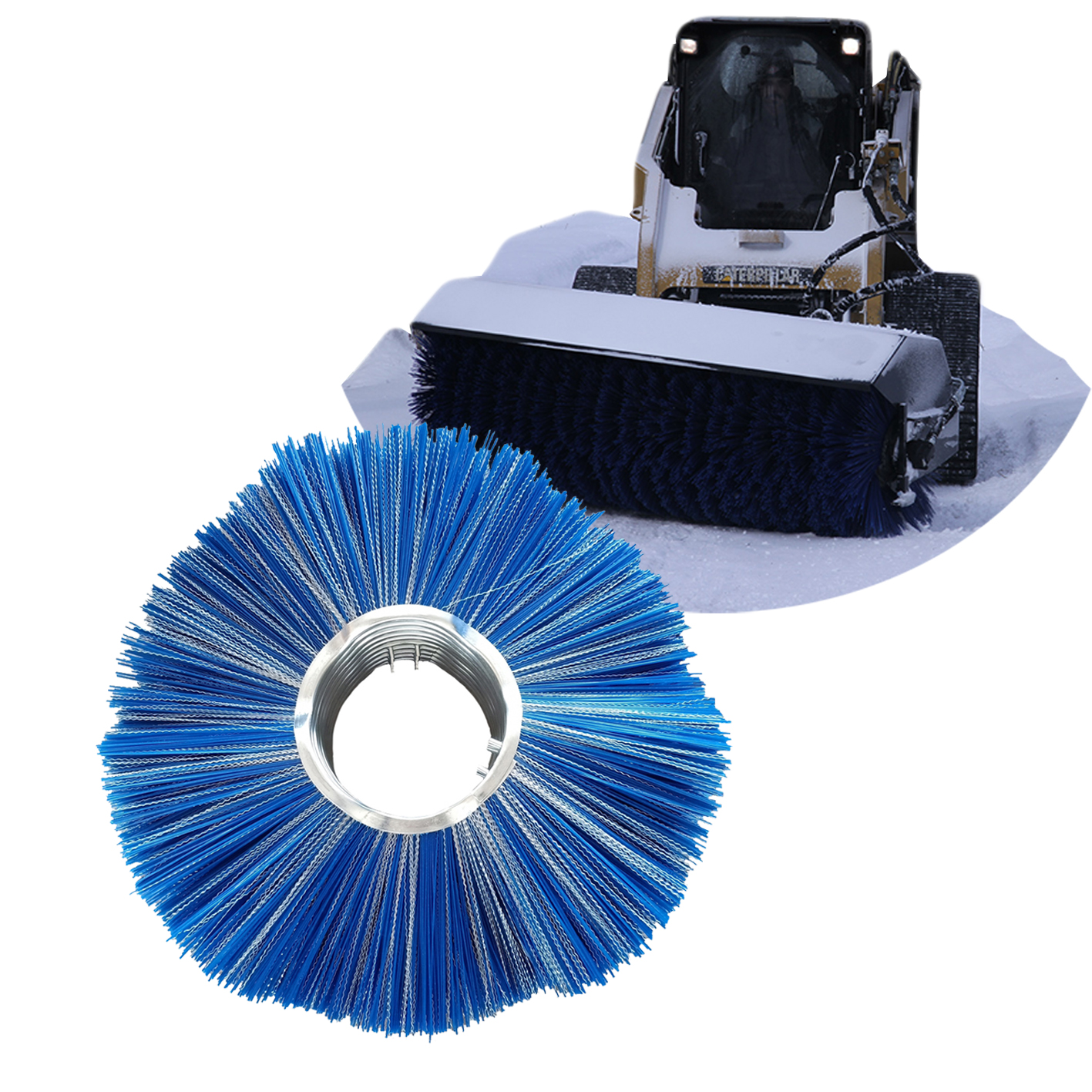 Cleaning Equipment Parts Wafer Broom Cleaning Sweeper Ring Brushes