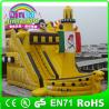 Buy cheap Commercial inflatable water slide slip n slide,giant inflat slide for kids and adult from wholesalers