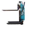 Buy cheap 1000kgs Half Semi Electric Pallet Stacker With Lift Height 1600mm High Efficiency from wholesalers