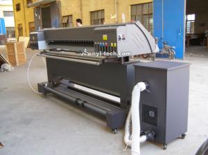 China Automatic 3.2M Dye Sublimation Fabric Large Format Printing Machine CMYK on sale