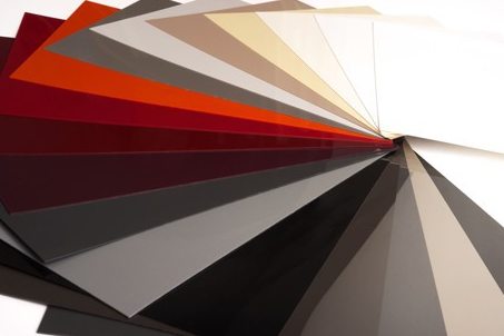 High Gloss Laminate Compressed Fibre Cement Board For Building Decoration