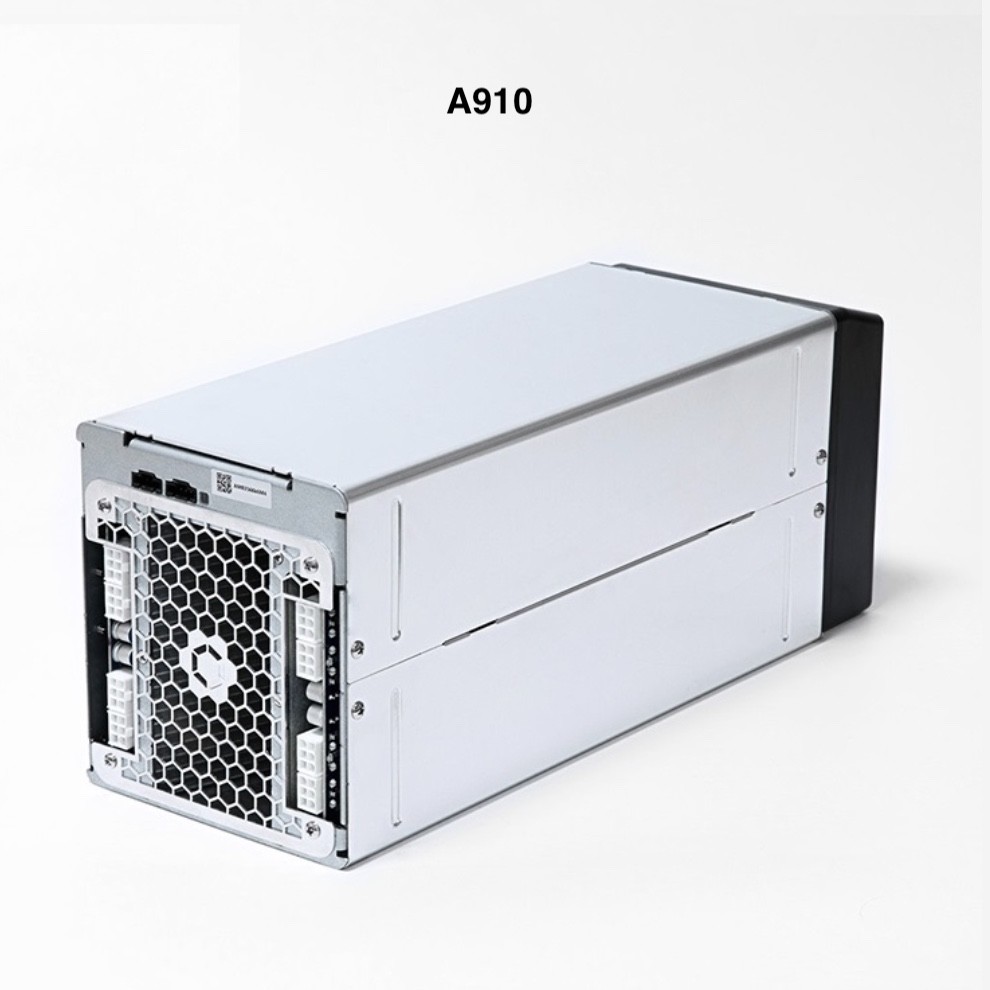 Asic Blockchain Avalon Miner A910 18.5T 1480W Power Consumption