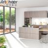 Buy cheap Customized Size Open Shelf Melamine Kitchen Cabinet Furniture for Hotels and Apartments from wholesalers