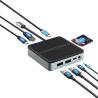 Buy cheap 9 In 1 Fast Speed Data Transfer USB 3.0 Port Hub Type C Port To Hdmi Adapter from wholesalers