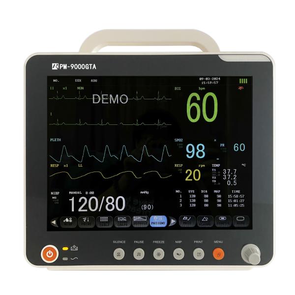 Buy cheap Medical Device Multi Parameter Monitor 6 Parameters 12 Inch Patient Monitor from wholesalers