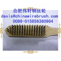 Buy cheap 6 Row (6*16) Metal Wire Wooden Handle Brush product