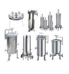 Food Industry Hygienic Stainless Steel Duplex Filter Housing For Water Beverage