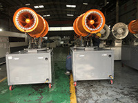 Dust Control Fog Cannon Machine Flexible Mist Droplets