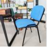 Buy cheap Hotel Garden Banquet Metal Frame Stackable Dining Chairs with Sponge Pad Custom Logo from wholesalers