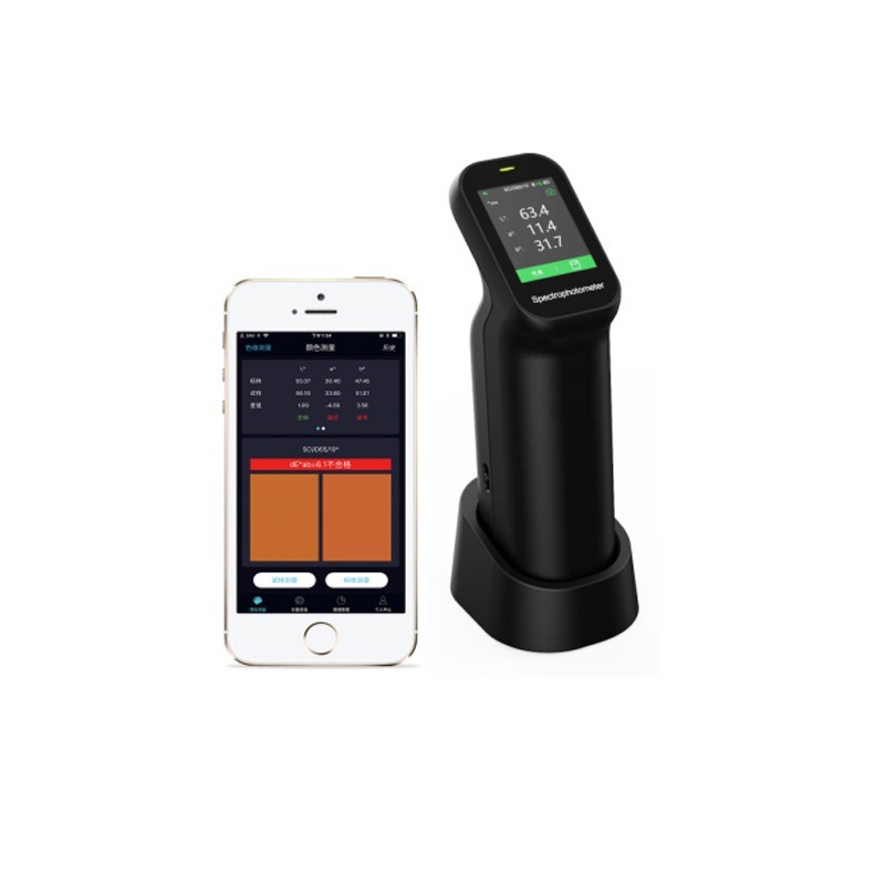 Switchable Apertures Portable Color Spectrophotometer