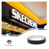 Buy cheap Mirror Silver Black Coated Aluminum Trim Cap For Channel Letters By China from wholesalers
