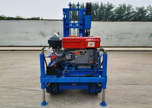 China Large Horsepower Hydraulic Crawler Mounted Drilling Rig For Water Borehole Drilling Large Horsepower on sale
